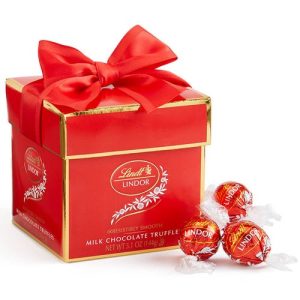 Milk Chocolate LINDOR Gift Box (12-pc, 5.1 oz)