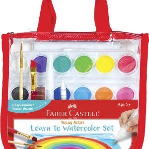 Young Artist Learn to Watercolor