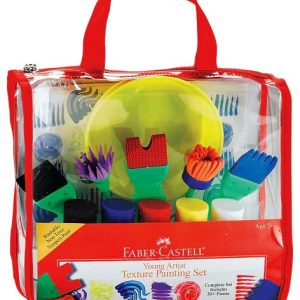 Young Artist Texture Painting