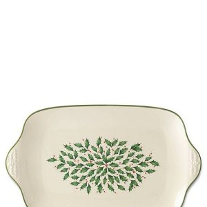 Lenox Holiday Holly Oversized 20" Platter