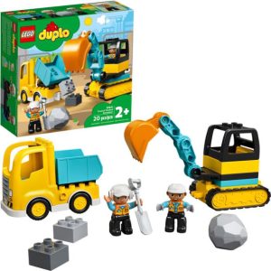 LEGO DUPLO Town Truck & Tracked Excavator
