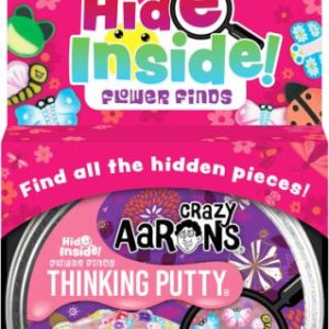 Crazy Aaron's Flower Finds - Full Size 4" Thinking Putty Tin