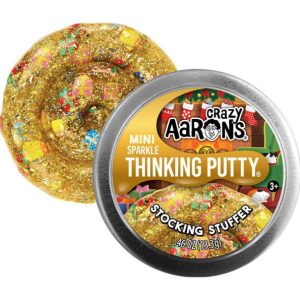 Crazy Aaron's Mini Stocking Stuffer Thinking Putty