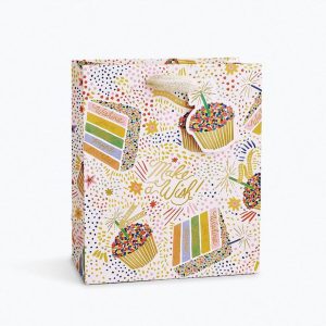Rifle Paper Co. Birthday Cake Medium Gift Bag