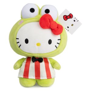 GUND Sanrio Keroppi Toy,Green, 9.5"