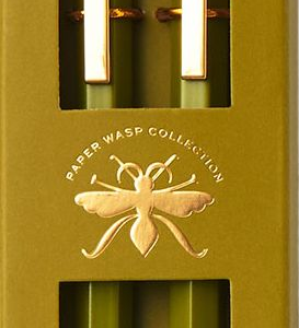 Paper Wasp Olive Ballpoint Pen S/2 - Limited Edition