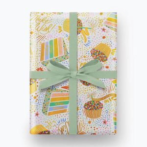 Birthday Cake Wrapping Paper