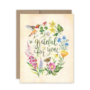 PaperSource Grateful For You Thank You Card Set