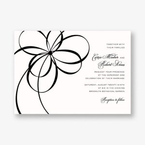 Belle Boulevard Wedding Invitation