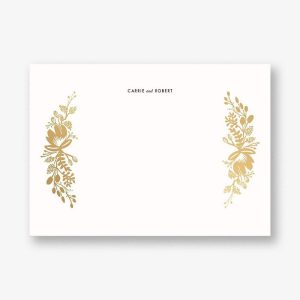 RPC Floral Silhouette Stationery