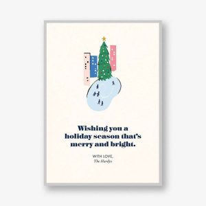 Tree Skate Holiday Card