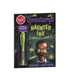 Goosebumps Haunted Ink Activity Book