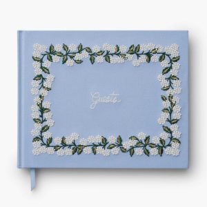 Embroidered Guest Book