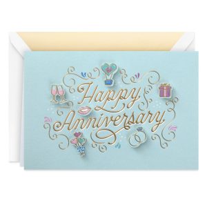 Here's to Many More Years Anniversary Card