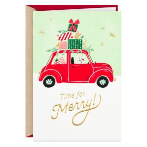 Hallmark Joy Everywhere You Go Christmas Card