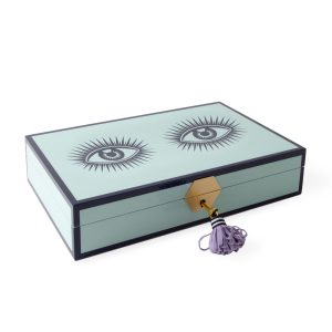 Jonathan Adler Le Wink Lacquer Jewelry Box