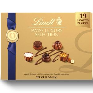 Lindt Swiss Luxury Boxed Chocolates (19-pc, 6.8 oz)