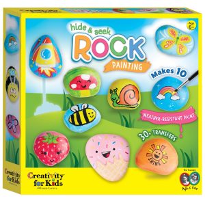 Hide & Seek Rock Painting