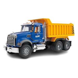 Bruder Mack Granite Dump Truck 02815 1:16 Scale Construction Toy Truck for Indoor and Outdoor Play Ages 3+