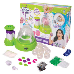Doctor Squish DIY Squishy Maker Station with Sparkles and Slime Powder for Ages 8+